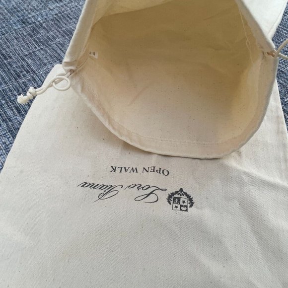 Loro Piana Open Walk Dust Bags Draw String Storage Bag Cotton Bag Made in Italy - Picture 4 of 12